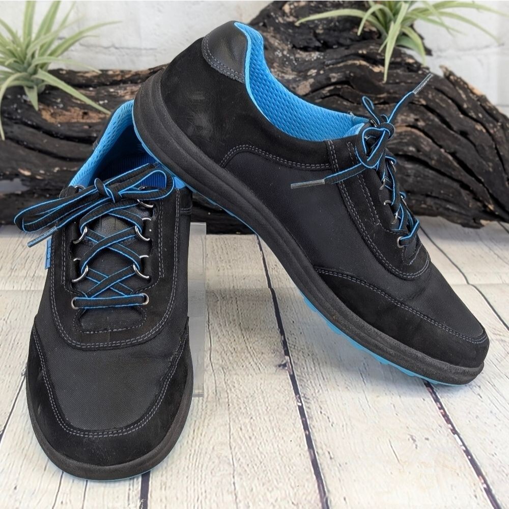 SAS Sporty Black Lace Up Sneaker